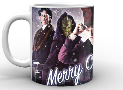 Кружка GeekLand белая Доктор Кто Doctor Who Доктор Кто Merry Christmas DW.02.013.190