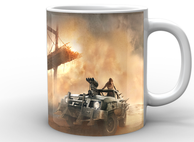 Кружка GeekLand белая Безумный макс Mad Max game MM.02.006