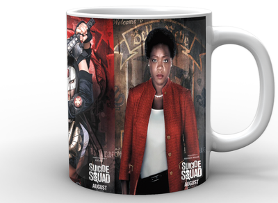 Кружка GeekLand белая Отряд Самоубийц Suicide Squad Рик Флэг, Катана, Аманда Уоллер SS.02.023