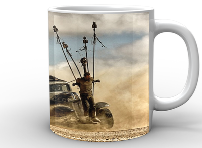 Кружка GeekLand белая Безумный макс Mad Max машина Накса MM.02.014