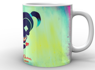 Кружка GeekLand белая Отряд Самоубийц Suicide Squad smile SS.02.014