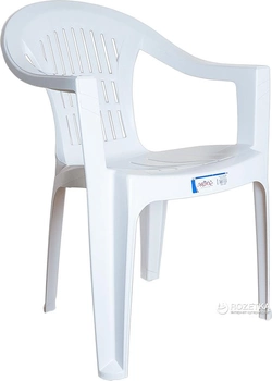 Кресло Irak Plastik Bahar EKO Белое (4685kmd)