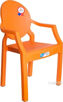 Кресло детское Irak Plastik Afacan Оранжевое (4586kmd)