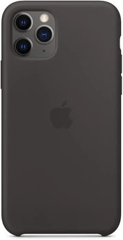 Панель Apple Silicone Case для Apple iPhone 11 Pro Black (MWYN2)