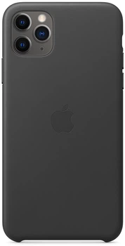 Etui Apple Leather Case do Apple iPhone 11 Pro Max Black (MX0E2)