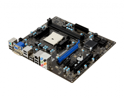 Материнская плата MSI FM2-A55M-E35 (sFM2, ) Б/У