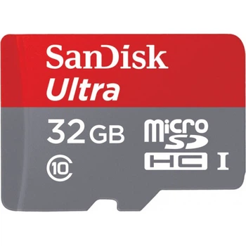 Карта памяти TF CARD SanDisk Ultra 32 GB microSD для компактных камер и фотоаппаратов