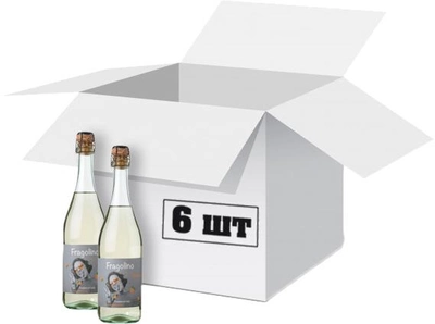 Упаковка вина игристого Borgo Imperiale Fragolino Bianco белое сладкое 0.75 л 7.5% х 6 шт (1566656566794)