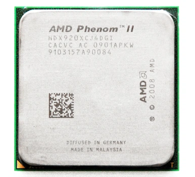 Процессор AMD Phenom II X4 920 4 ЯДРА, 2.8 GHz, s AM3 / AM2+, Tray ( HDX920XCJ4DGI ) Б/У