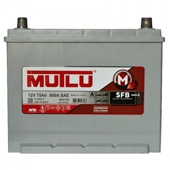 Аккумулятор Mutlu SFB (Ser3) 6CT-80Ah JR+ 660A (EN)