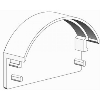 LED комплект заглушок радіальних LED-STIL ЗСР 2шт LS-278