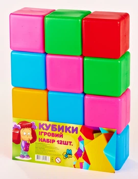 Кубики MToys Великі 14067K