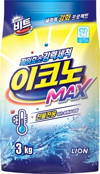 Порошок для стирки Lion Beat Drum Econo Max 3 кг (8801007740591)