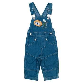 Напівкомбінезон джинс для хлопчика Hawk Kids Dol40302 62 см Синій