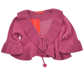 Болеро для девочки Hawk Kids RN13125 104 см Бордовый