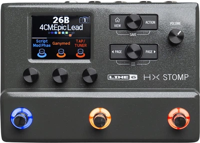 Процессор для электро и бас-гитар Line 6 HX Stomp Limited Edition Gray