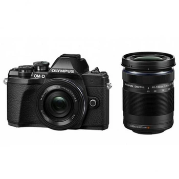 Цифровой фотоаппарат OLYMPUS E-M10 mark III Pancake Double Zoom 14-42+40-150Kit B/B/B (V207074BE000)