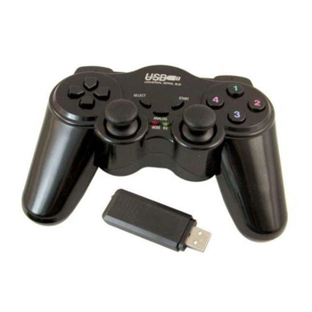 Беспроводной bluetooth джойстик для ПК PC GamePad DualShock вибро EW-800 Черный
