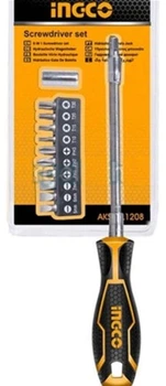 Отвертка INGCO с гибким стержнем 10 бит INGCO (AKSDFL1208)