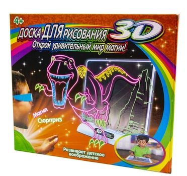 3D доска для рисования Tornado Мир динозавров
