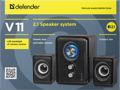 Акустична система Defender V11 Black (65111)