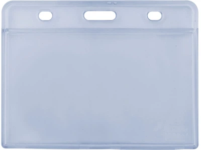 Набір бейджів Optima PVC горизонтальні 95х58 мм 5 шт. Прозорий (O45617)