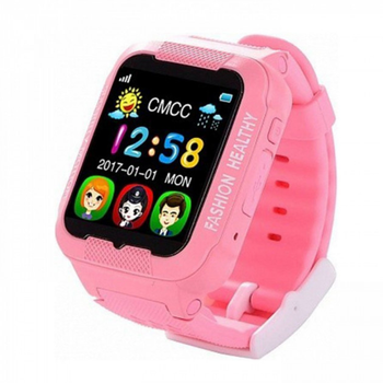 Детские часы-телефон WatchBaby с GPS K3 Pink