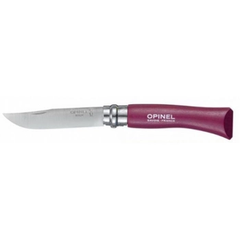 Нож Opinel №7 Inox VRI, фиолетовый, без упаковки (1427)