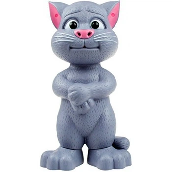 Сенсорный говорящий кот Talking Tom Cat Gray