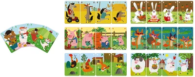 Настольная игра Janod Happy Families Ферма J02756 (3700217327569)