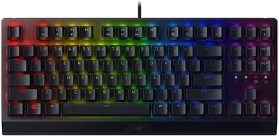 Клавиатура проводная Razer BlackWidow V3 TKL Razer Green USB RU (RZ03-03490700-R3R1)