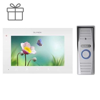 Комплект видеодомофона Slinex SQ-07MTHD и вызывная панель Slinex ML-15HD