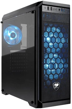 Корпус Cougar MX330-G Air Black без БП