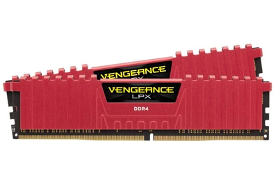 Модуль памяти DDR4 2x16GB/2400 Corsair Vengeance LPX Red (CMK32GX4M2A2400C14R)