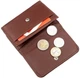 Женский кошелек кожаный ST Leather Accessories 18887 Коричневый - изображение 5