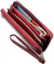 Кошелек кожаный ST Leather Accessories 18935 Темно-красный - изображение 4
