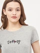 Футболка женская Tommy Hilfiger 10193.2 M Серая - изображение 4