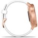 Спортивні годинник Garmin Vivomove Style Rose Gold Aluminum w. White Silicone B. (010-02240-00) - зображення 4