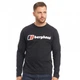 Лонгслив Berghaus Blocks 1 Back Logo T-Shirt Black/Black Black, S (10400117) - зображення 1