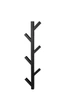 Електричний полотенцесушитель Genesis-Aqua Albero 100 см Чорний - зображення 1