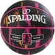 М'яч баскетбольний Spalding NBA Marble 4Her Outdoor Black/Pink/Orange Size 6 - зображення 1