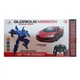 Машинка трансформер Bugatti Robot Car Size 1:18 - Червона - зображення 4