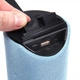 Портативная Bluetooth колонка T&G 113, влагостойкая c функцией громкая связь, FM радио, голубая - изображение 7