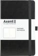 Записная книга Axent Partner 125х195 мм без линовки 96 листов Черная (8307-01-A) - изображение 1