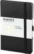 Записная книга Axent Partner 125х195 мм в линейку 96 листов Черная (8308-01-A) - изображение 2