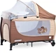 Детская кровать манеж Caretero Grande 2016 Brown - изображение 1