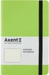 Записная книга Axent Partner Soft 125х195 мм в точку 96 листов Салатовая (8312-09-A) - изображение 1