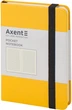 Записная книга Axent Partner 95х140 мм в клетку 96 листов Желтая (8301-08-A) - изображение 1