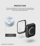 Накладка Ringke Bezel Styling для Apple Watch 4/5 44mm Glossy Black - зображення 2