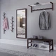 Вешалка настенная Fenster NVD-02 Венге 32x100x25 - изображение 5